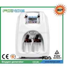 FZY-5D Générateur de concentrateurs d&#39;oxygène portable médical à chaud
